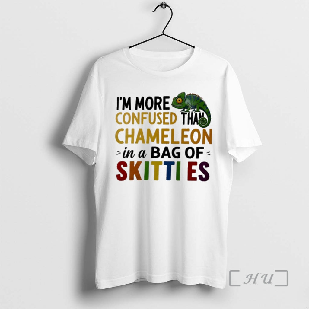 Officials Im More Confused Than Chameleon In A Bag Of Skittles Premium T Shirts Sweater