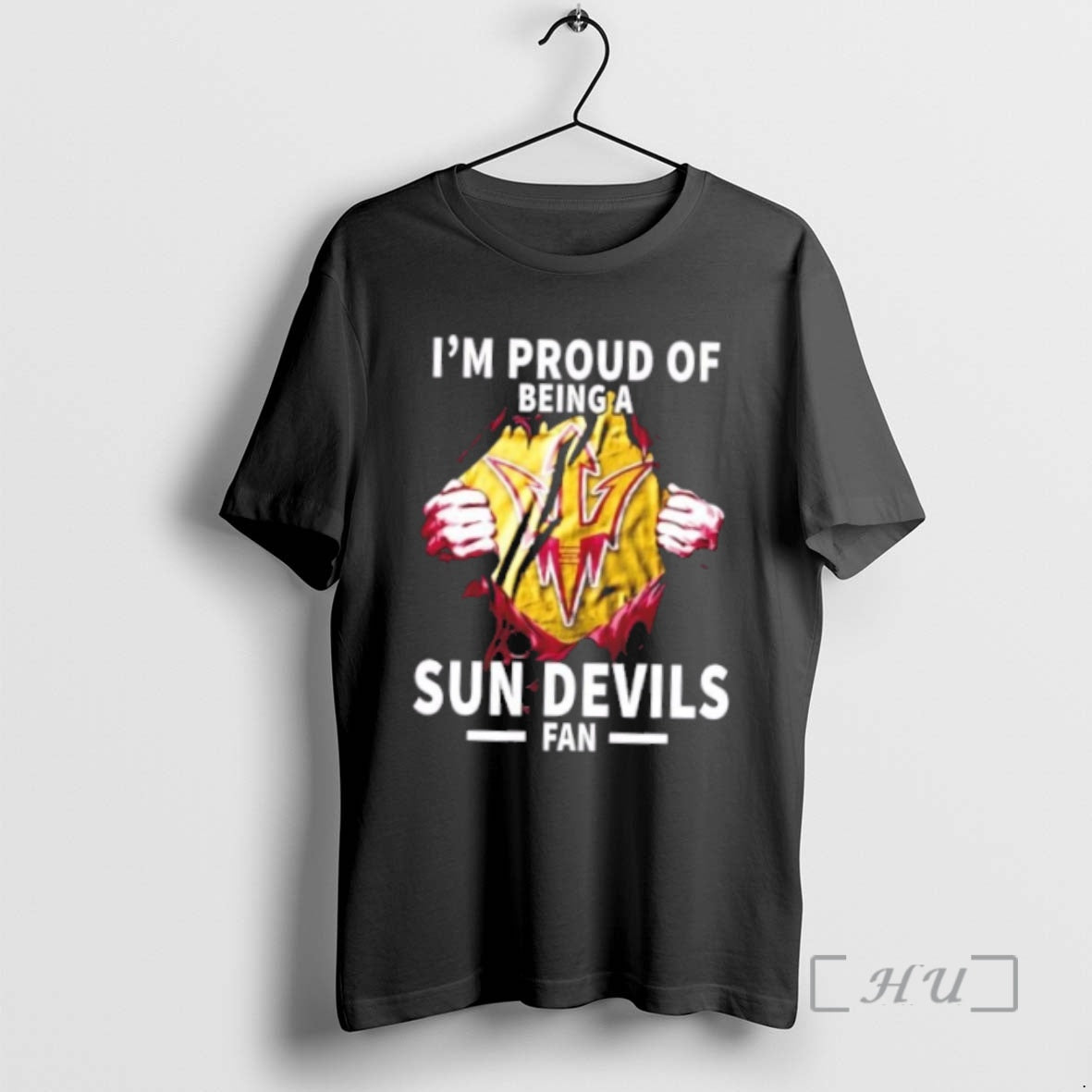Officials Im Proud Of Being A Arizona State Sun Devils Fan Premium T Shirt Sweater