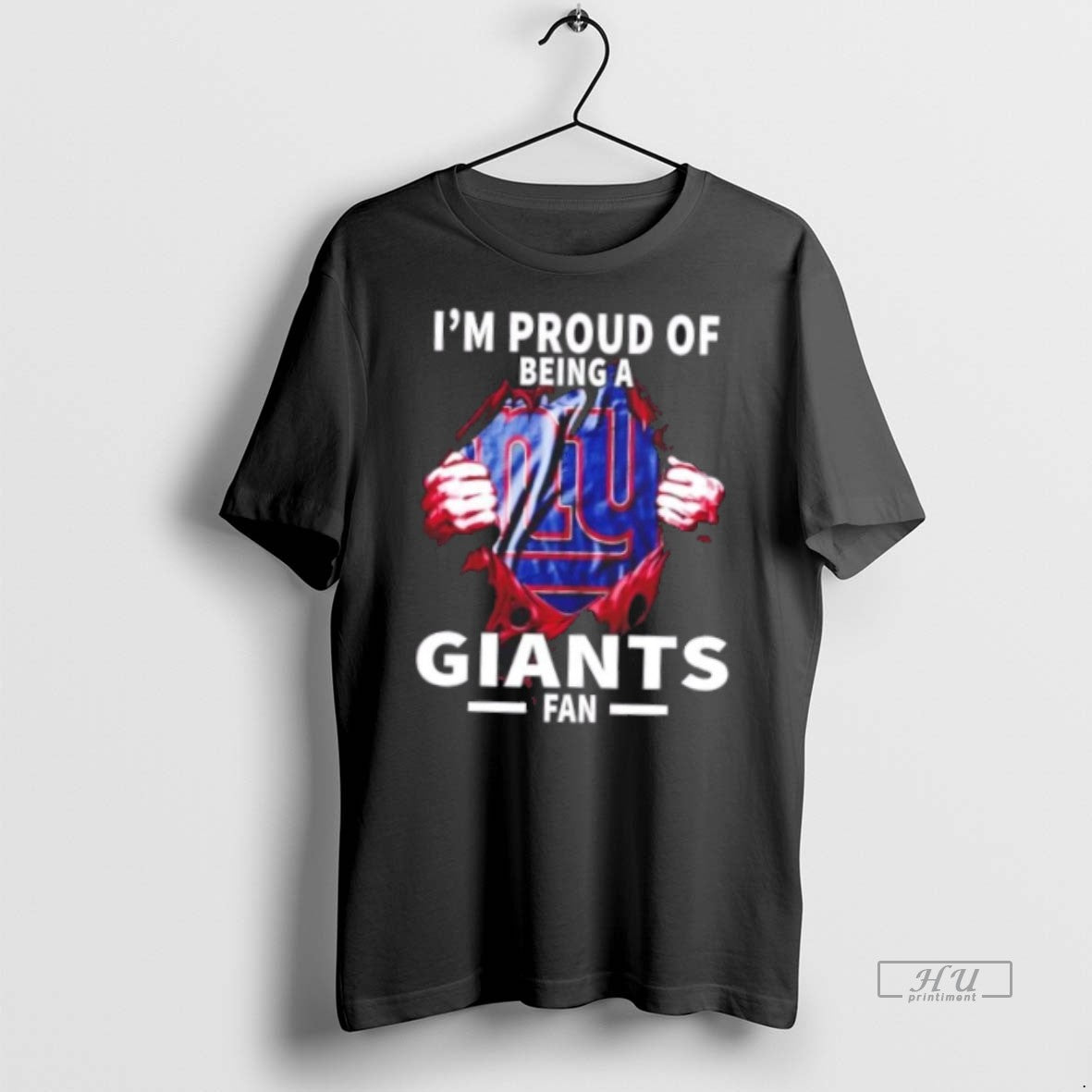 Officials Im Proud Of Being A New York Giants Fan Premium Tee Shirt Sweater