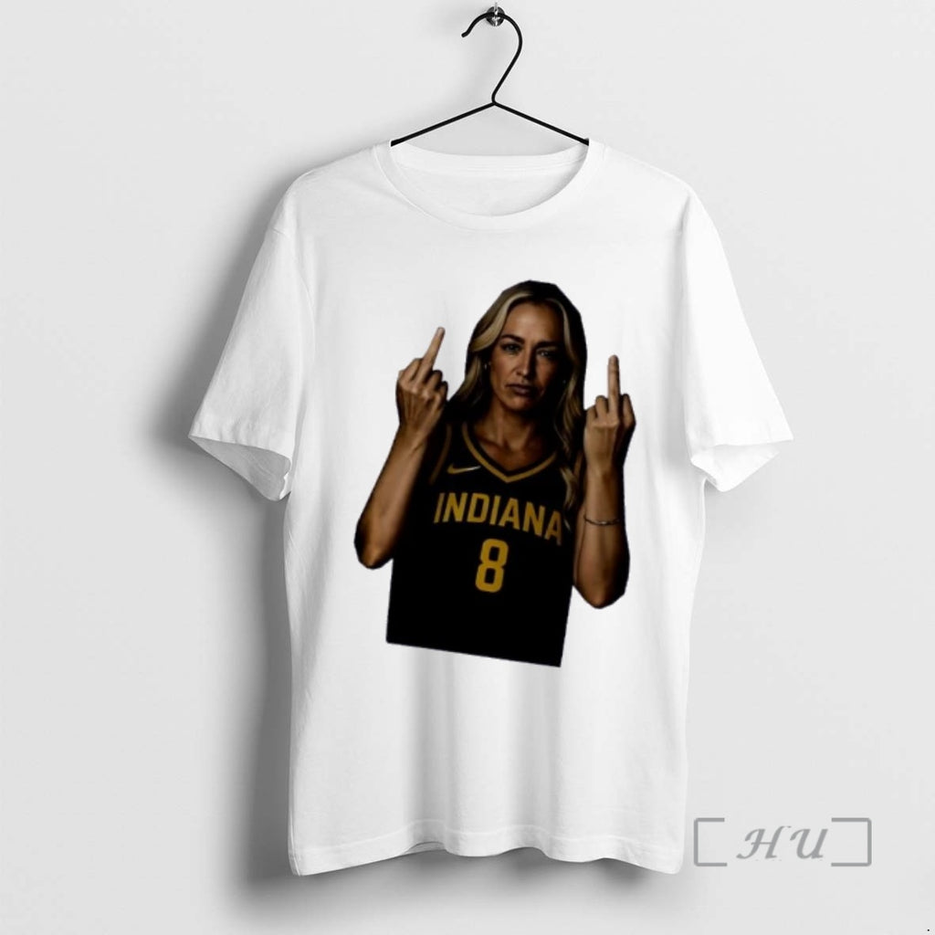 Officials Indiana Fever Dana White Sophie Cunningham Flipping The Bird