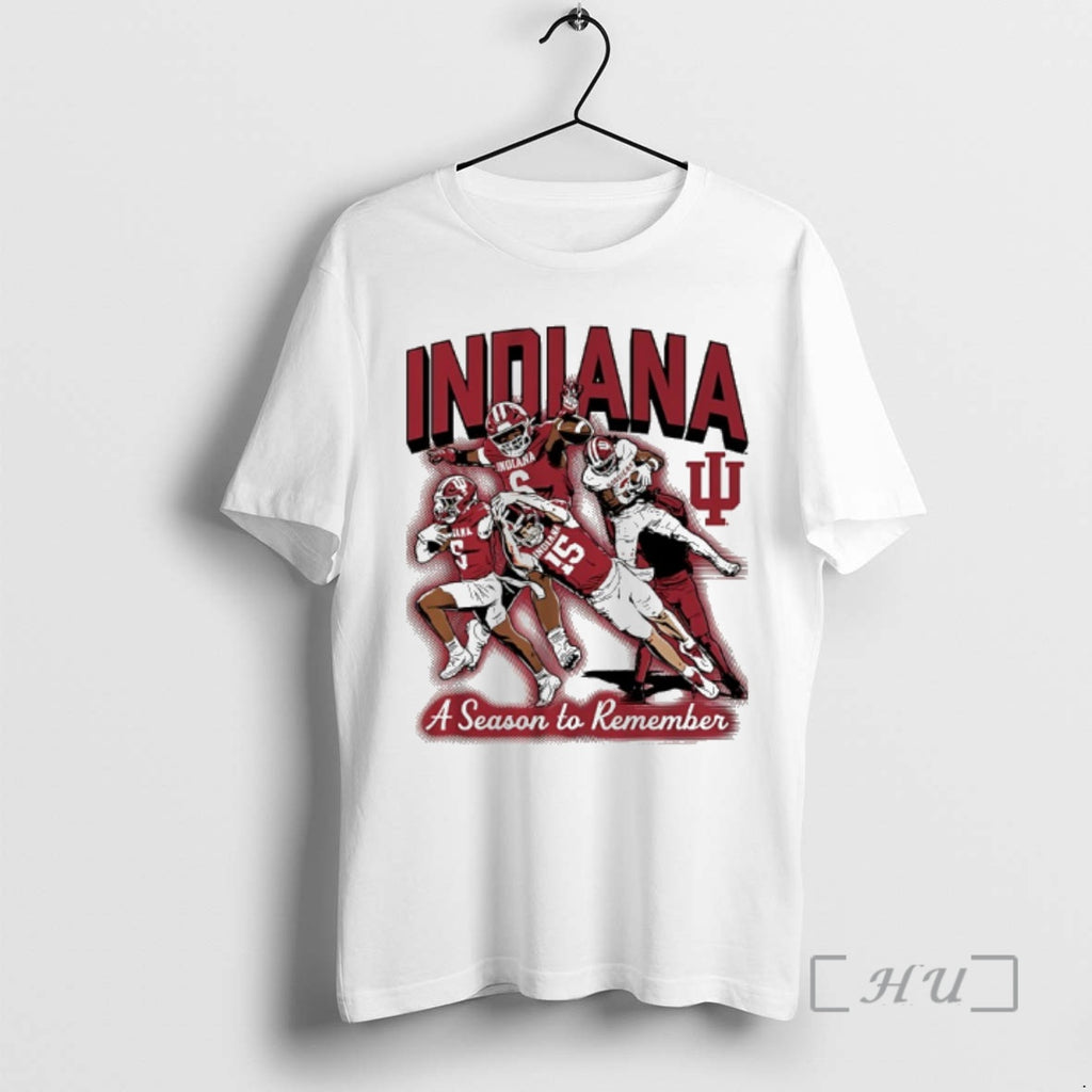 Officials Indiana A Season To Remember Hoosiers Football Player Graphic