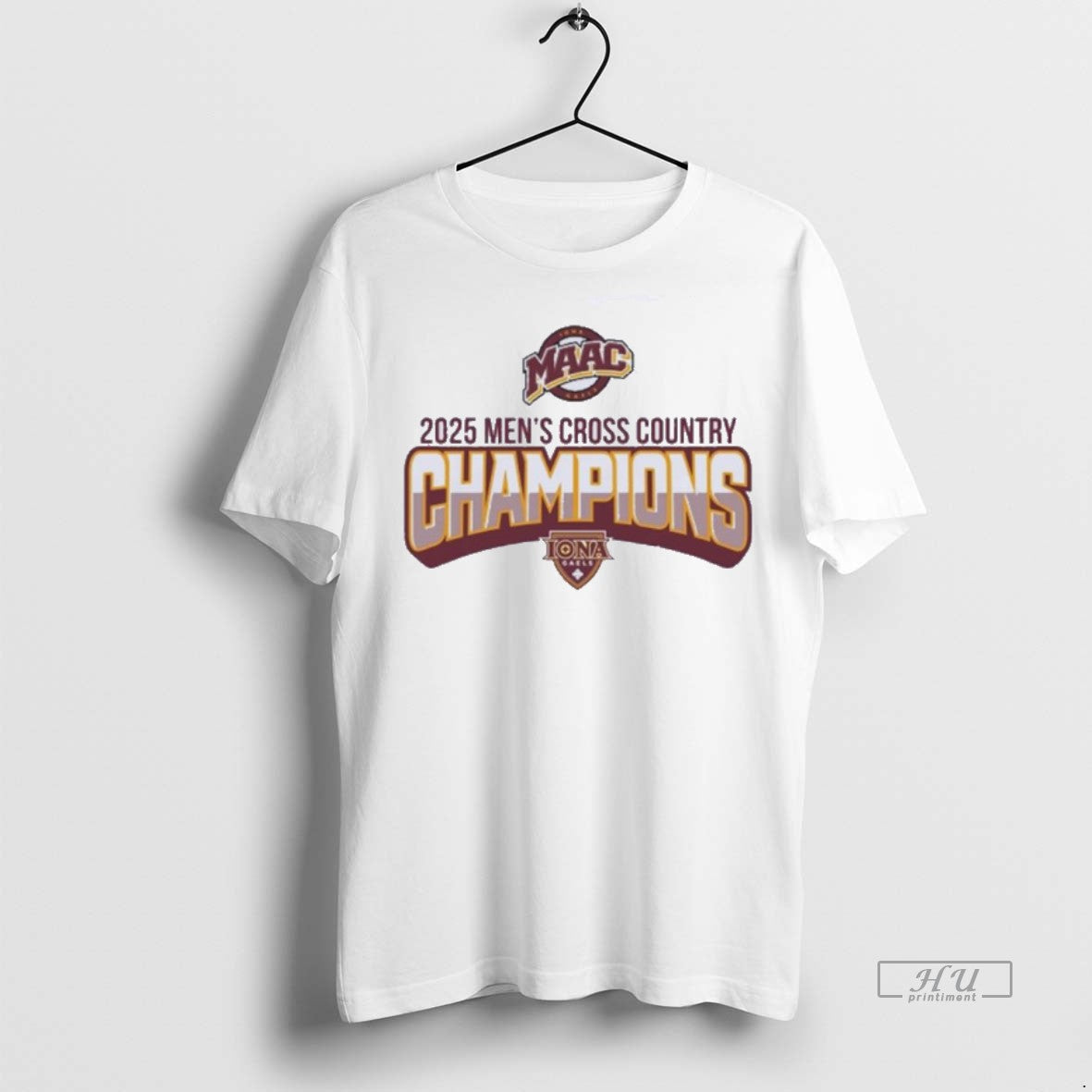 Officials Iona Gaels 2025 Maac Mens Cross Country Champions Premium Tee Shirt Sweater