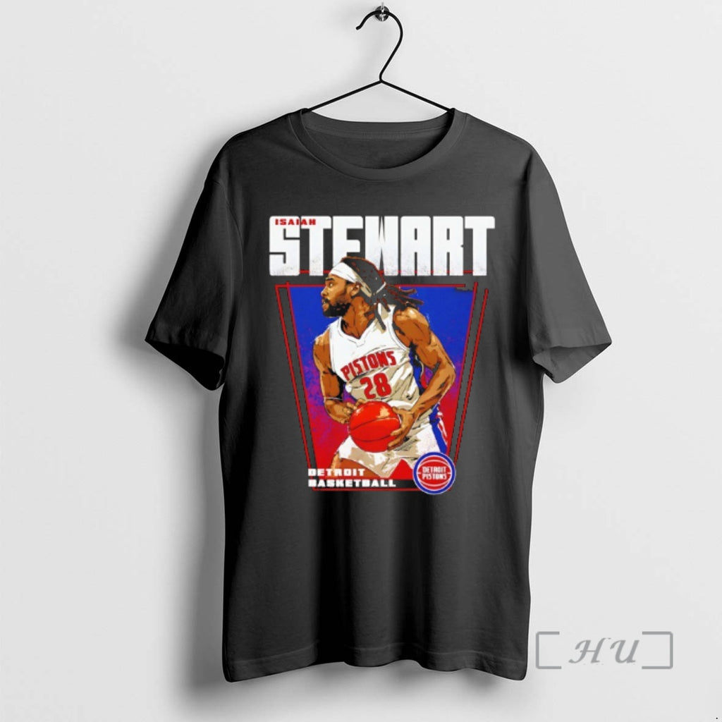 Officials Isaiah Stewart Detroit Pistons Basketball Premiere Player Signature