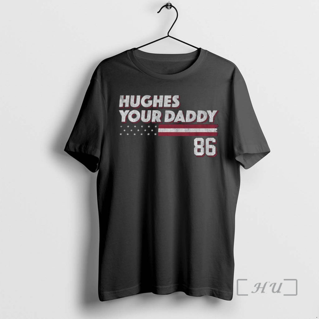 Officials Jack Hughes Usa Hockey Your Daddy American Flag