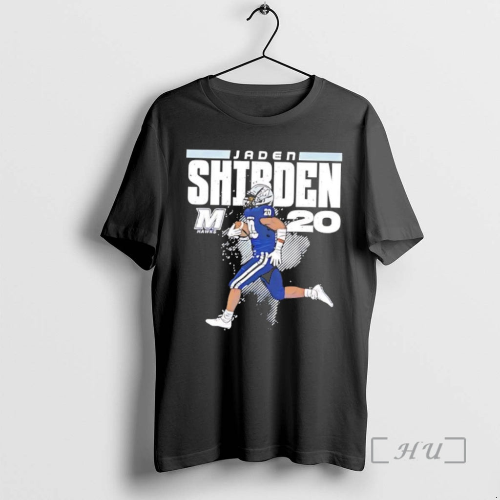 Officials Jaden Shirden Monmouth Football Ncaa Caricature