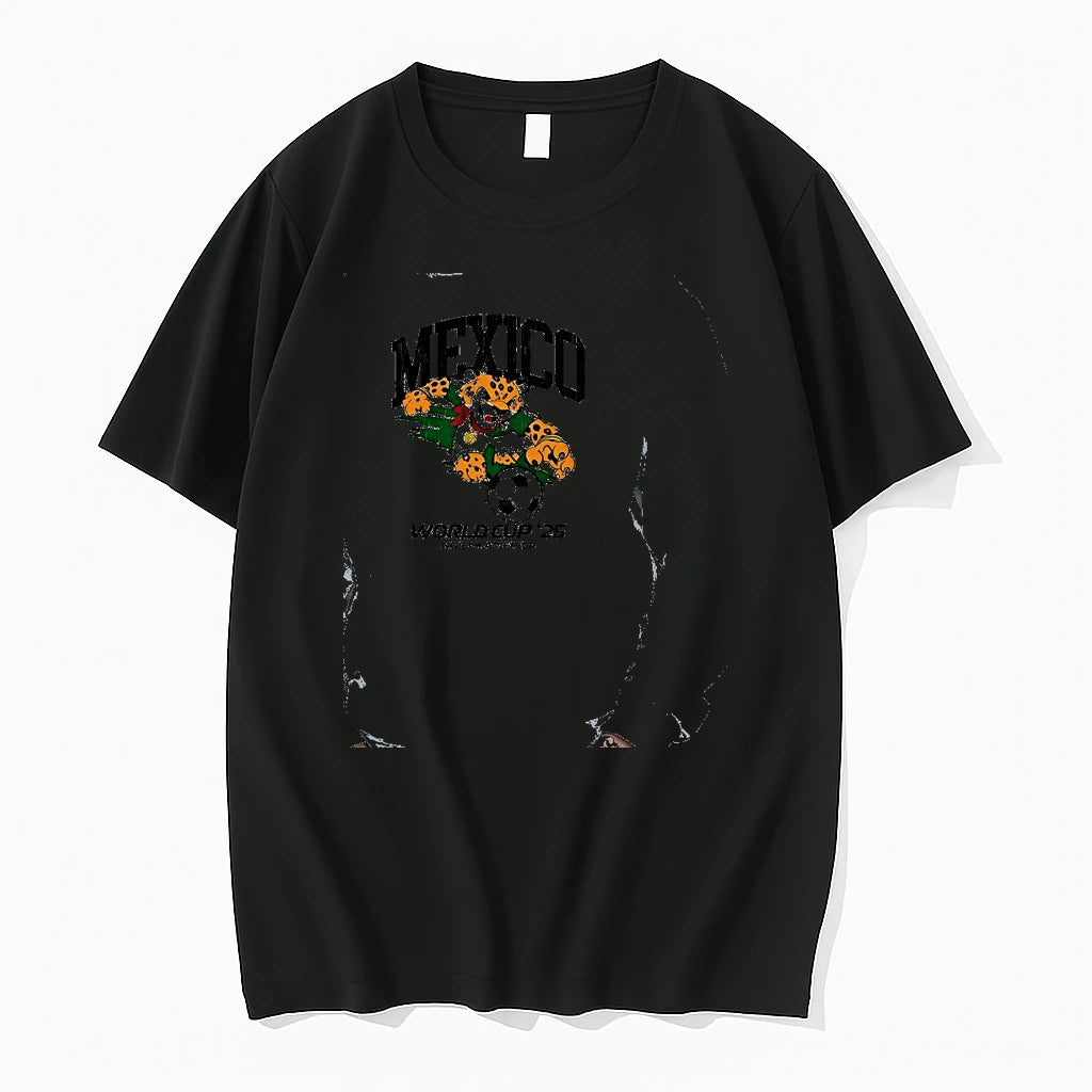 Officials Jaguar Mascot Mexico National Soccer Team World Cup 26 Premium T Shirt