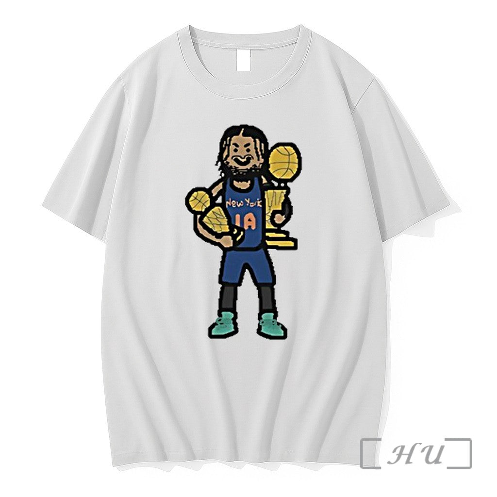 Officials Jalen Brunson 1a Nba Finals Mvp Champions Trophy 2026 Unisex , , , Long Sleeve Tee