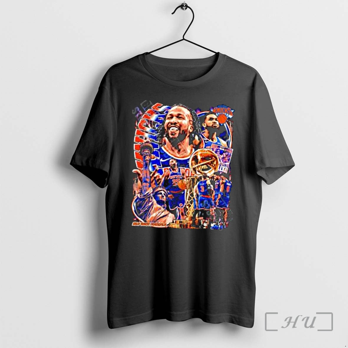 Officials Jalen Brunson Karl Anthony Towns Mikal Bridges New York Forever Back Premium T Shirts