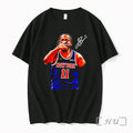 Officials Jalen Brunson Hand Tucked Under The Nose Celebration Unisex , , , Long Sleeve Tee