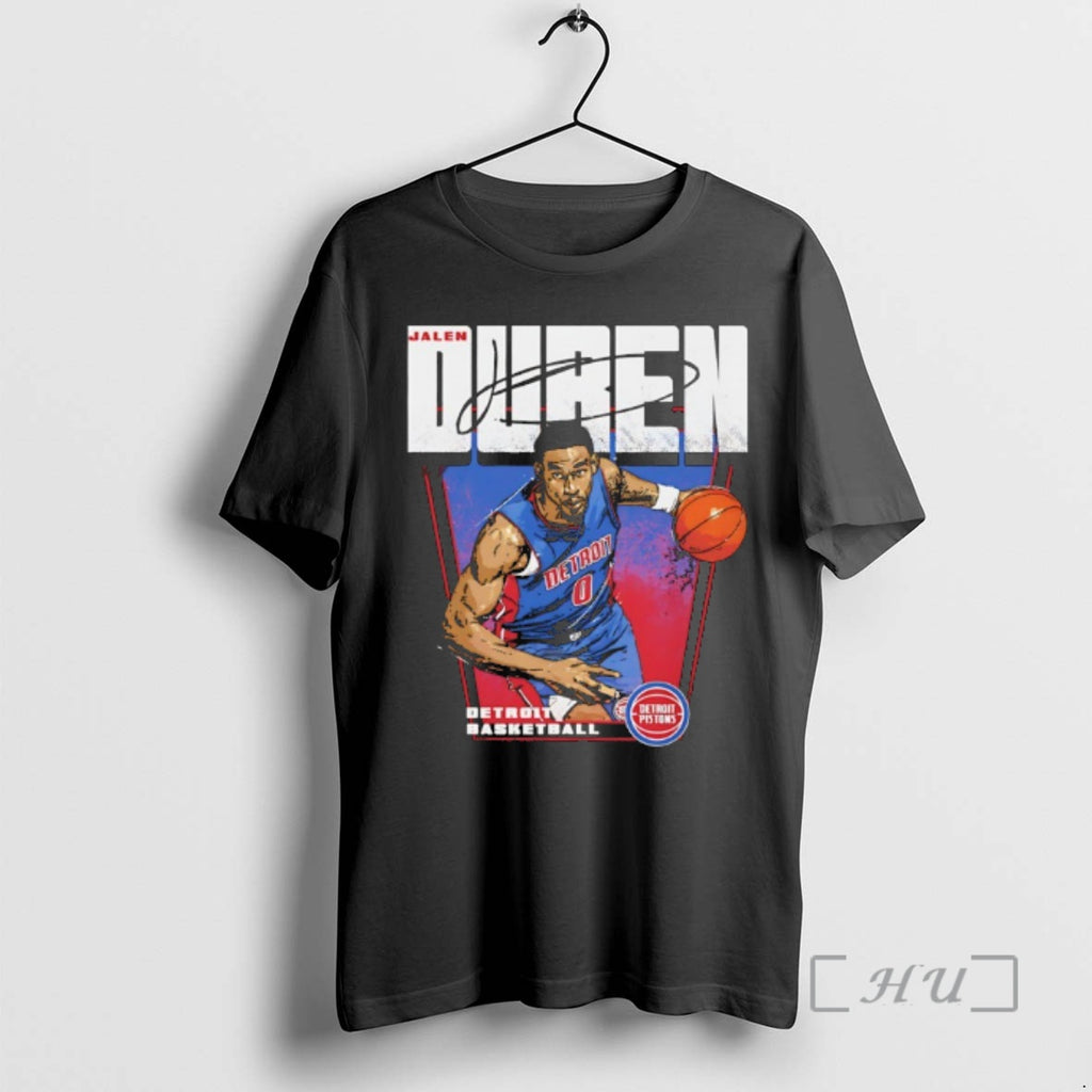 Officials Jalen Duren Detroit Pistons Basketball Premiere Player Signature