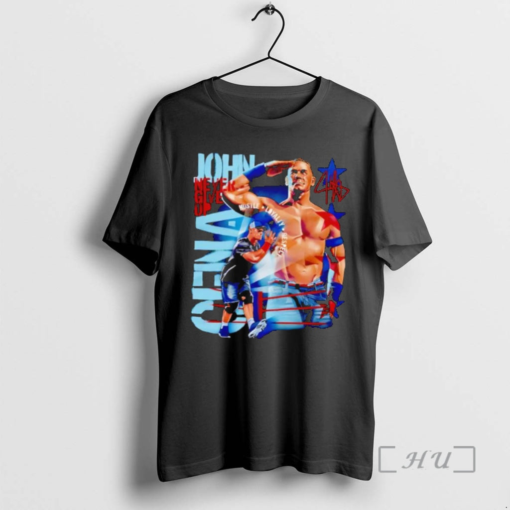 Officials John Cena Never Give Up Hustle Loyalty Respect Wrestling