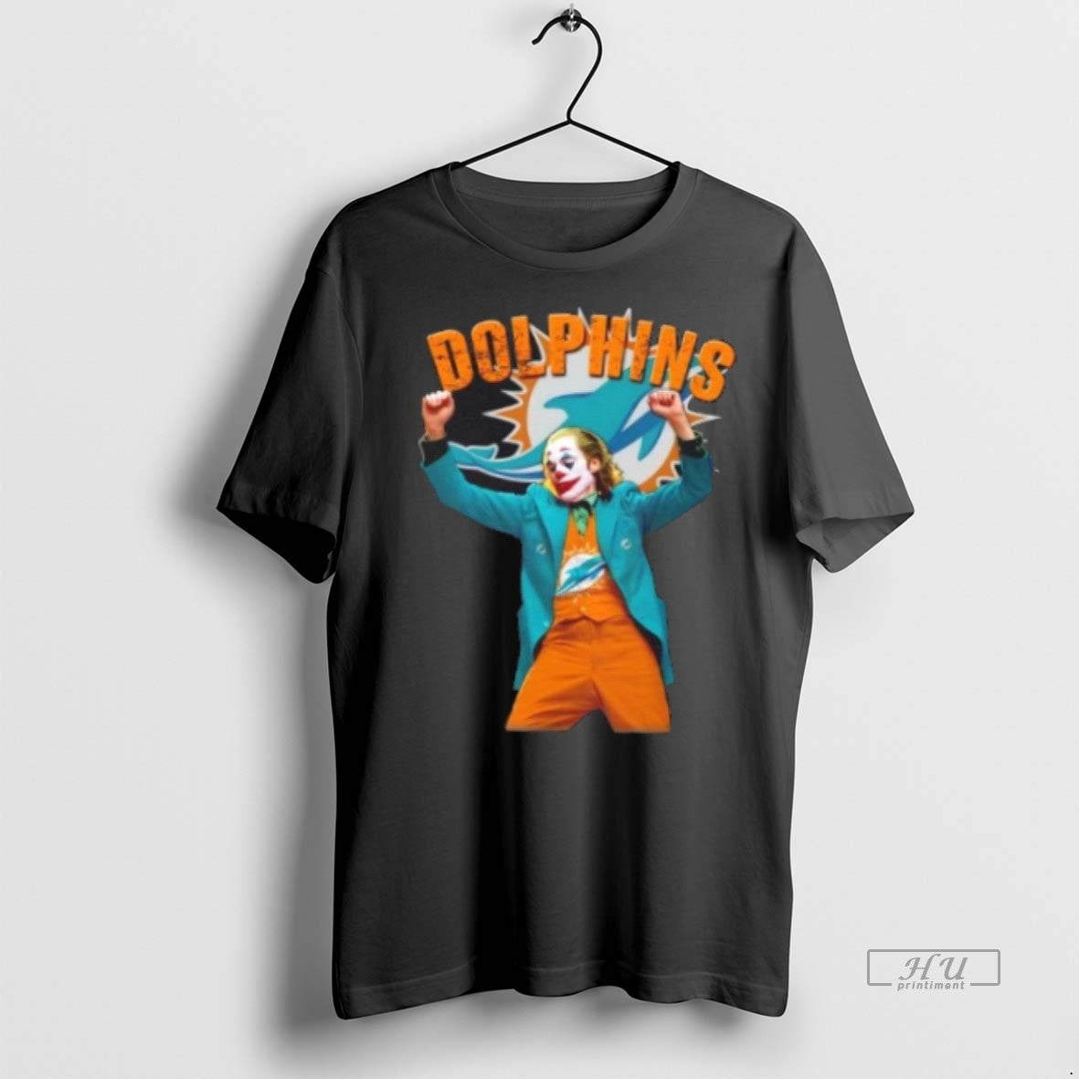 Officials Joker Dancing Miami Dolphins Football Premium Tee Shirt Sweater