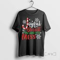 Officials Joyful Blessed And Kind Of A Mess Christmas Premium T Shirt Sweater