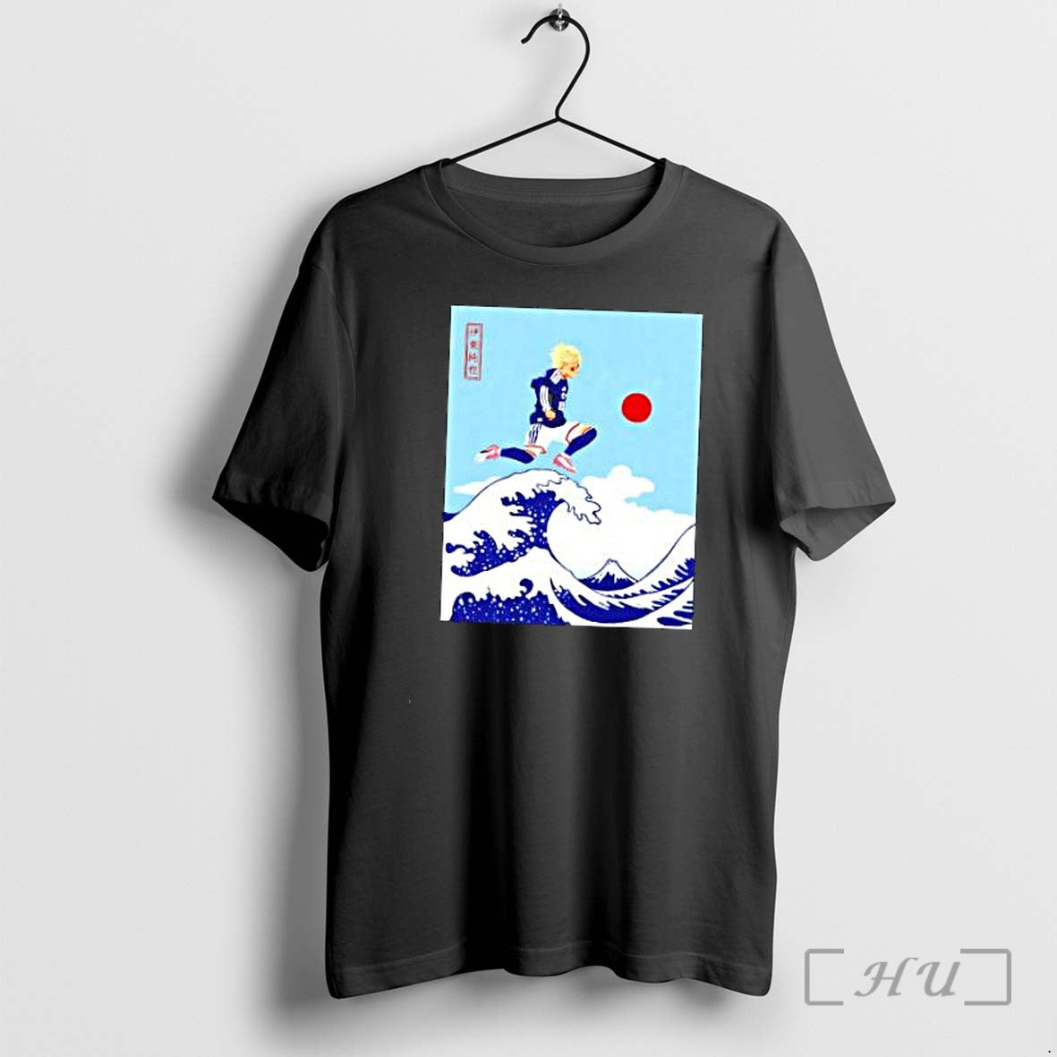 Officials Junya Ito Japan National Team Great Wave Mount Fuji Unisex , , , Long Sleeve Tee