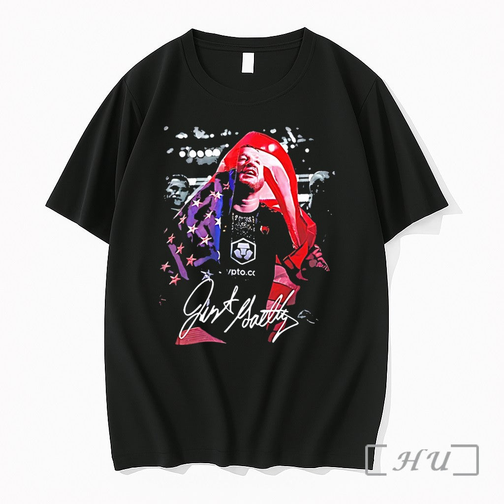 Officials Justin Gaethje Champion 2026 Just Battle Signature Vintage Tee Unisex , , , Long Sleeve Tee