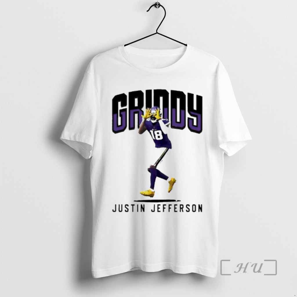 Officials Justin Jefferson Griddy Signature Graphic
