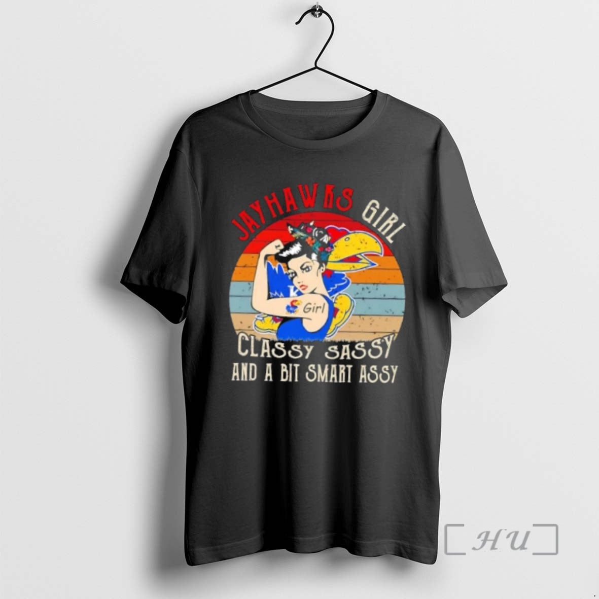 Officials Kansas Jayhawks Girl Classy Sassy And A Bit Smart Assy Premium T Shirt Sweater