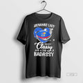 Officials Kansas Jayhawks Lady Sassy Classy And A Tad Badassy Diamond Heart Premium