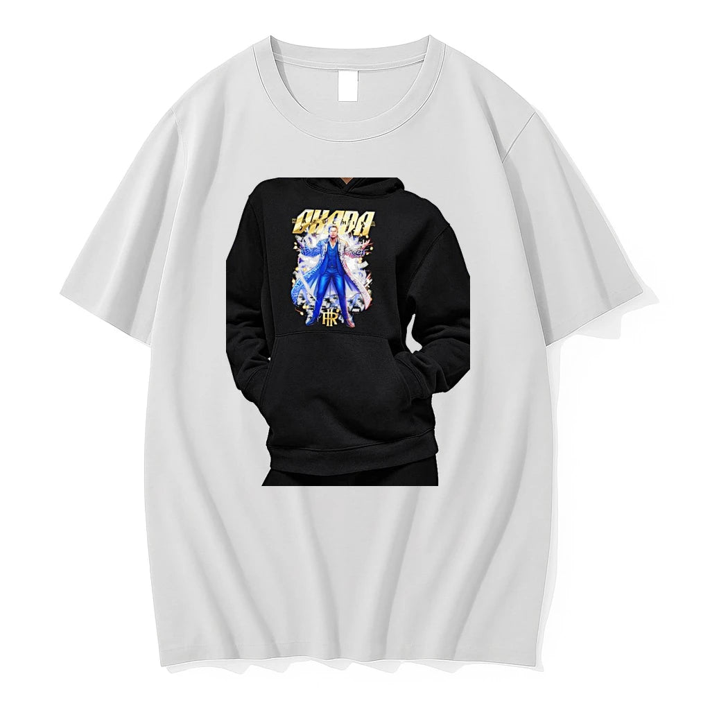 Officials Kazuchika Okada Rainmaker Aew Money Energy Illustration Premium T Shirt