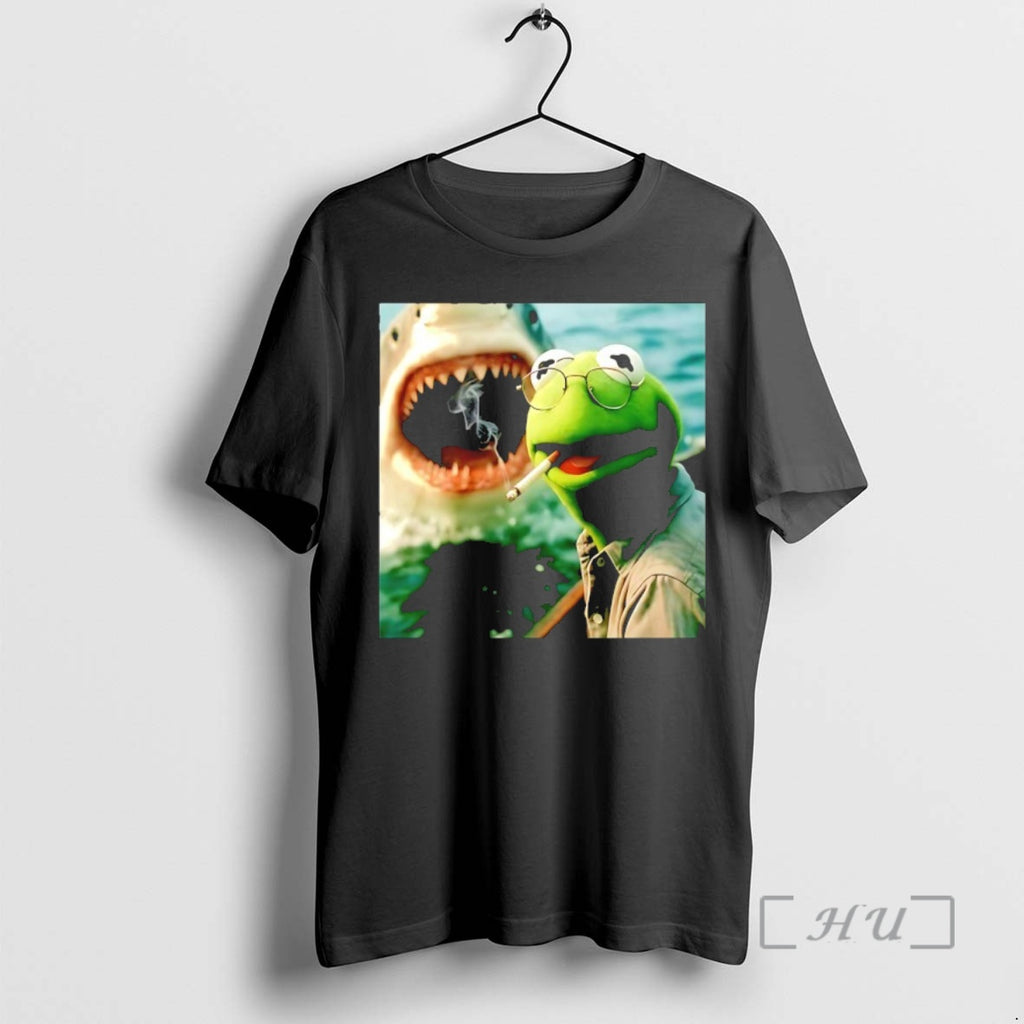 Officials Kermit The Frog Smoking Jaws Muppet Meme