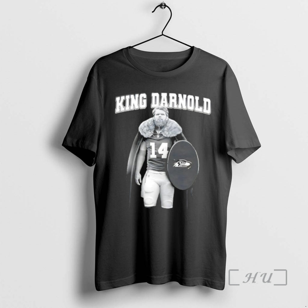 Officials King Sam Darnold 14 Seattle Football Viking Warrior Shield