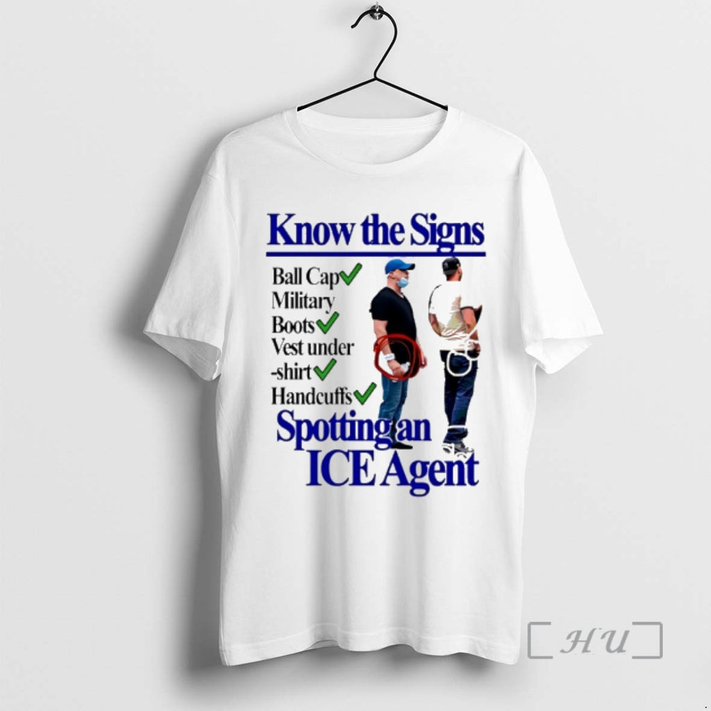 Officials Know The Signs Spotting An Ice Agent Graphic