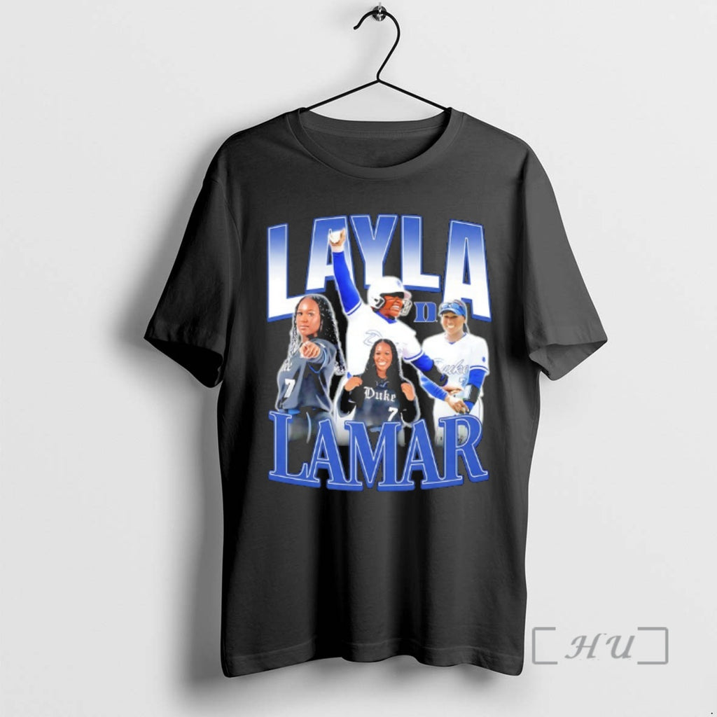 Officials Layla Lamar Duke Softball Player Collage Graphic