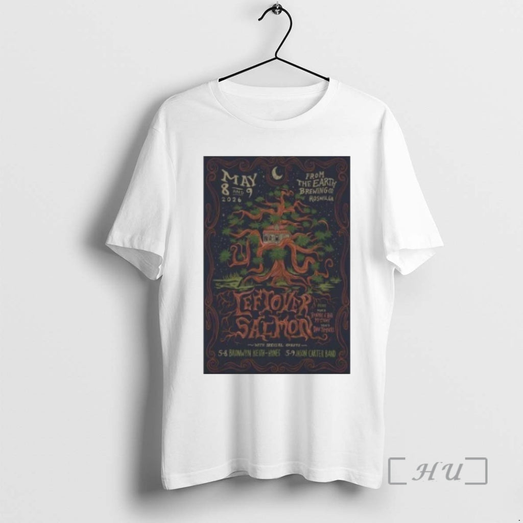 Officials Leftover Salmon In Roswell Ga On May 8 9 2026 Tour Premium T Shirts