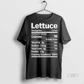 Officials Lettuce Costume Nutrition Facts Premium Tee Shirt Sweater