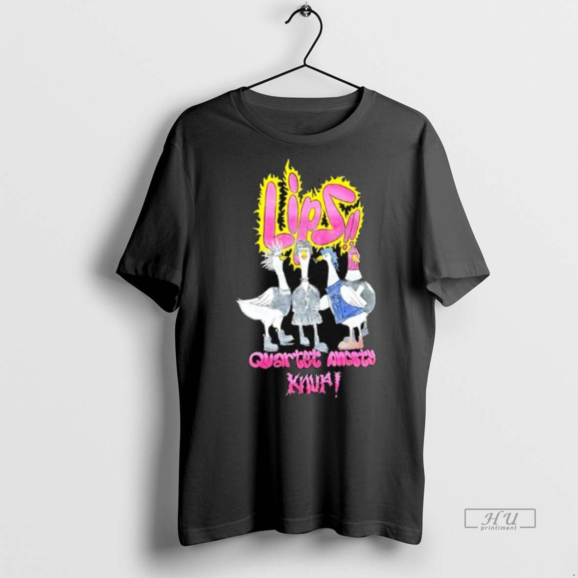 Officials Lips Quartet Ancstry And Knuf Ducks Dressed Graphic Premium Tee Shirt Sweater