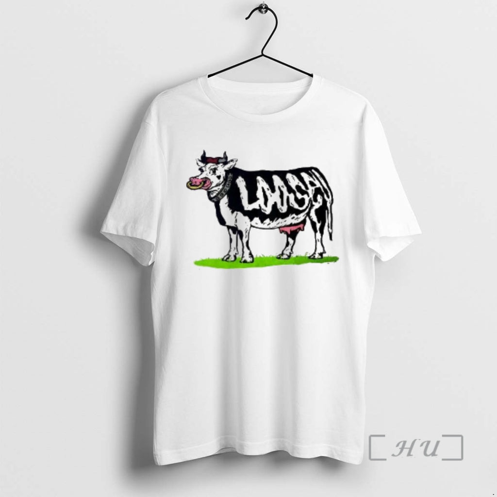 Officials Loosey Dairy Cow Moo Cartoon Woman