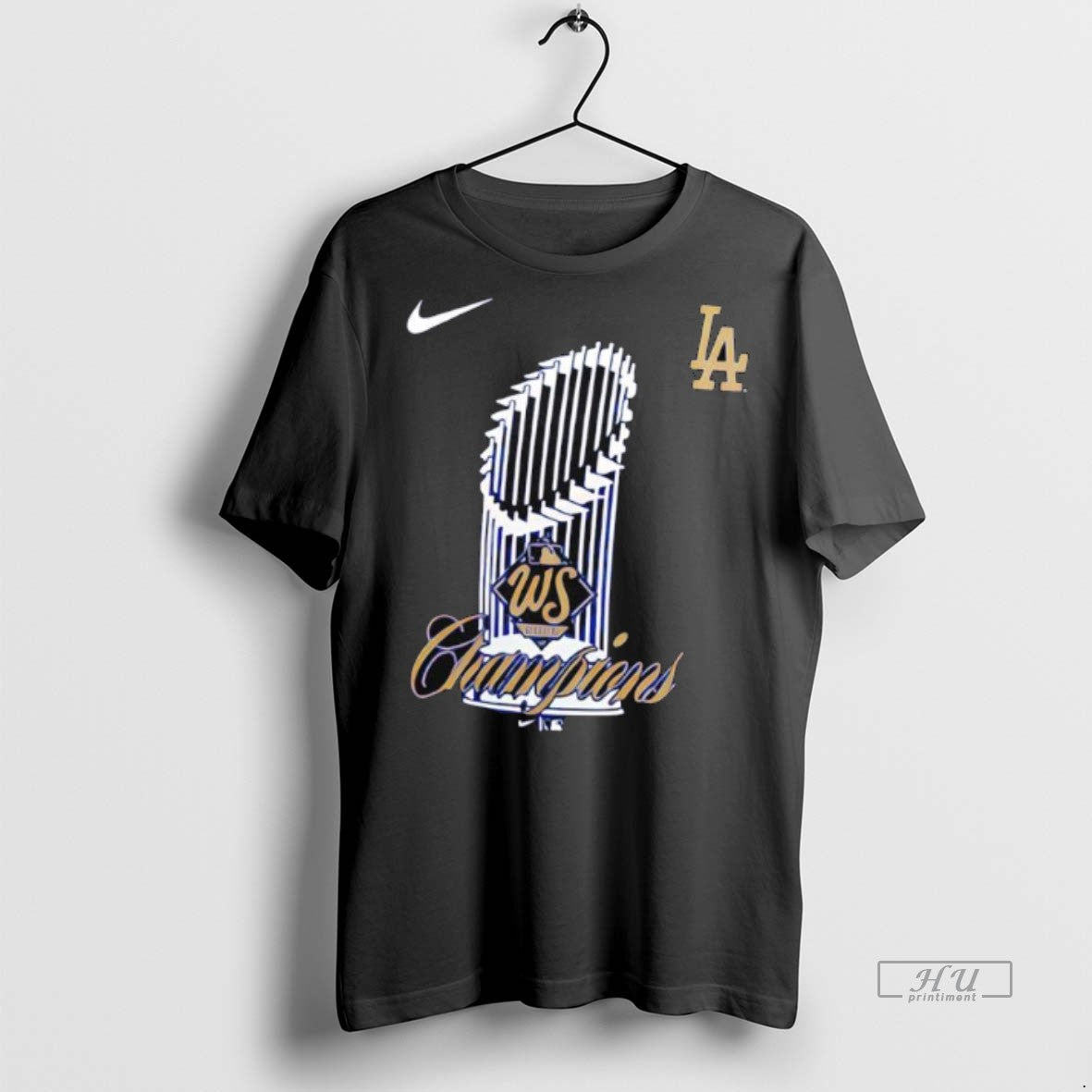 Officials Los Angeles Dodgers 2025 World Series Champions Ws Trophy Premium Tee Shirt Sweater