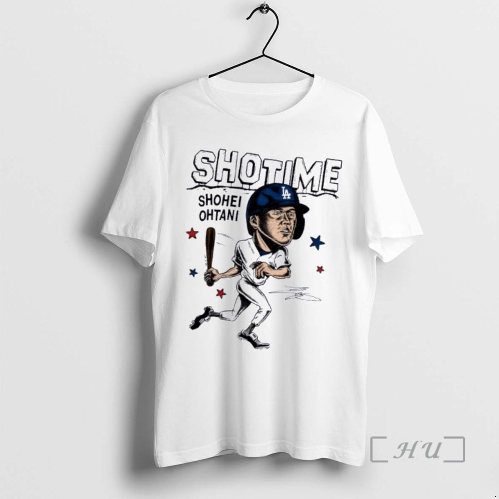 Officials Los Angeles Dodgers Baseball Shohei Ohtani Caricature Signature