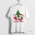 Officials Louisville Cardinals X The Peanuts Christmas Premium Tee Shirt Sweater