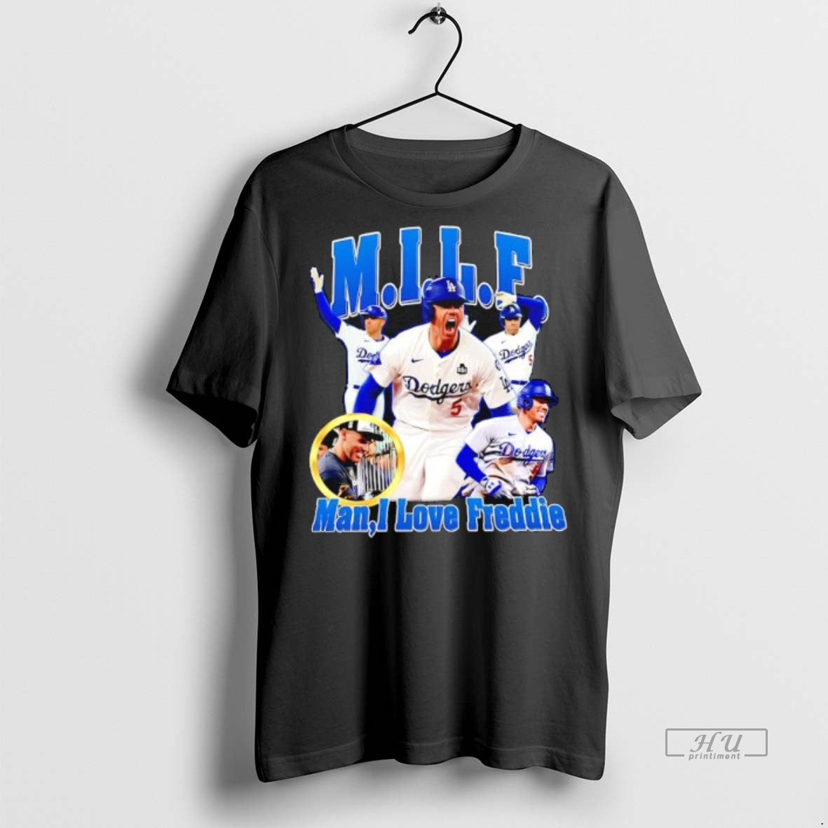 Officials Milf Man I Love Freddie La Graphic Premium Tee Shirt Sweater