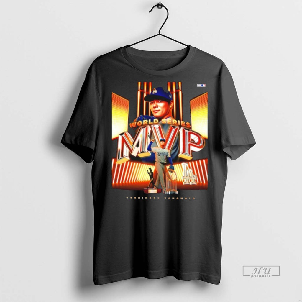 Officials Mvp Yoshinobu Yamamoto Los Angeles Dodgers 2025 World Series Champions Premium Tee Shirt Sweater