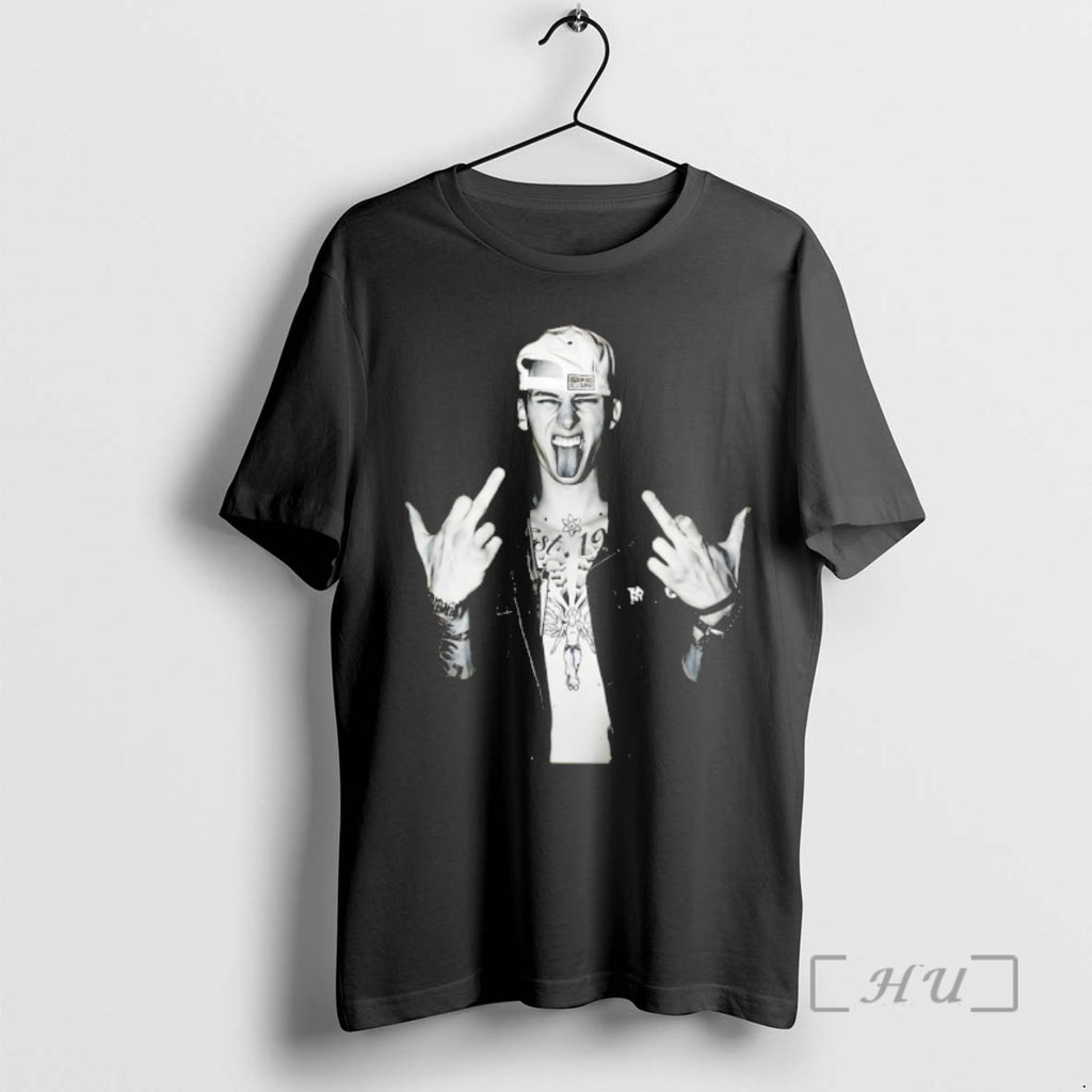 Officials Machine Gun Kelly Middle Finger Mgk Lost Americana Tour 2026 Premium T Shirts Sweater
