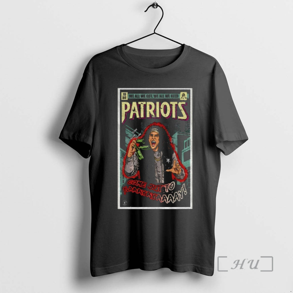 Officials Mack Hollins Warriors We All We Got We All We Need Patriots Come Out
