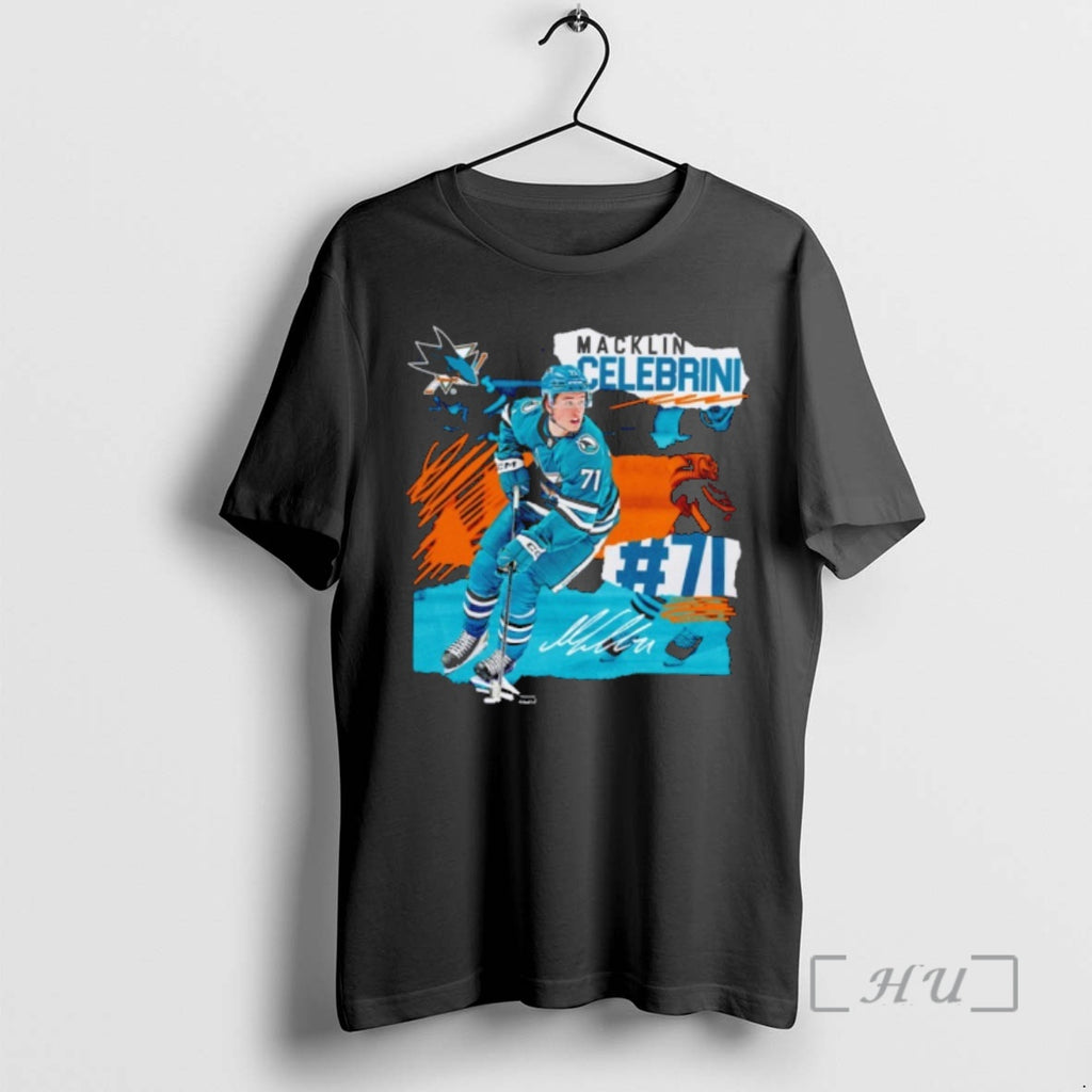 Officials Macklin Celebrini San Jose Sharks Nhl Fresh Ice