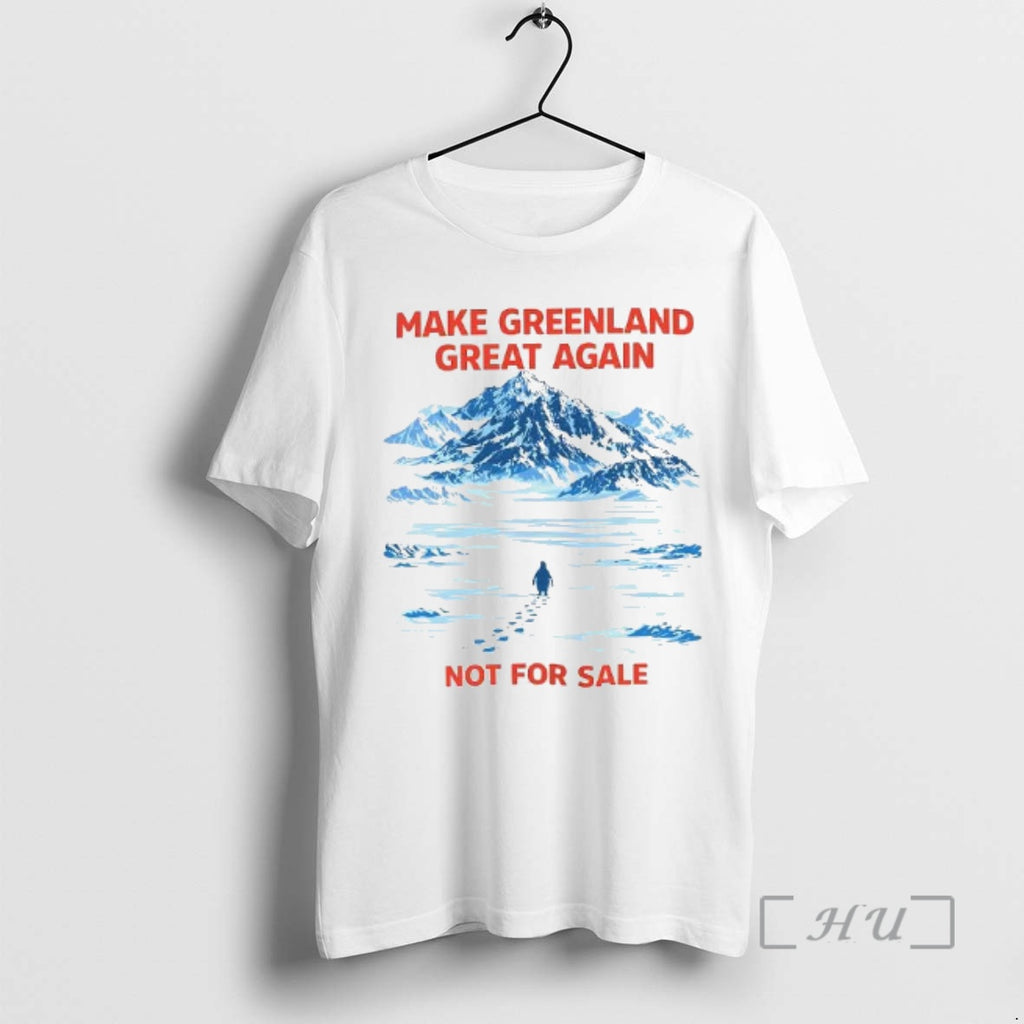 Officials Make Greenland Great Again Not For Sale Penguin Meme Trump Woman Premium T Shirts