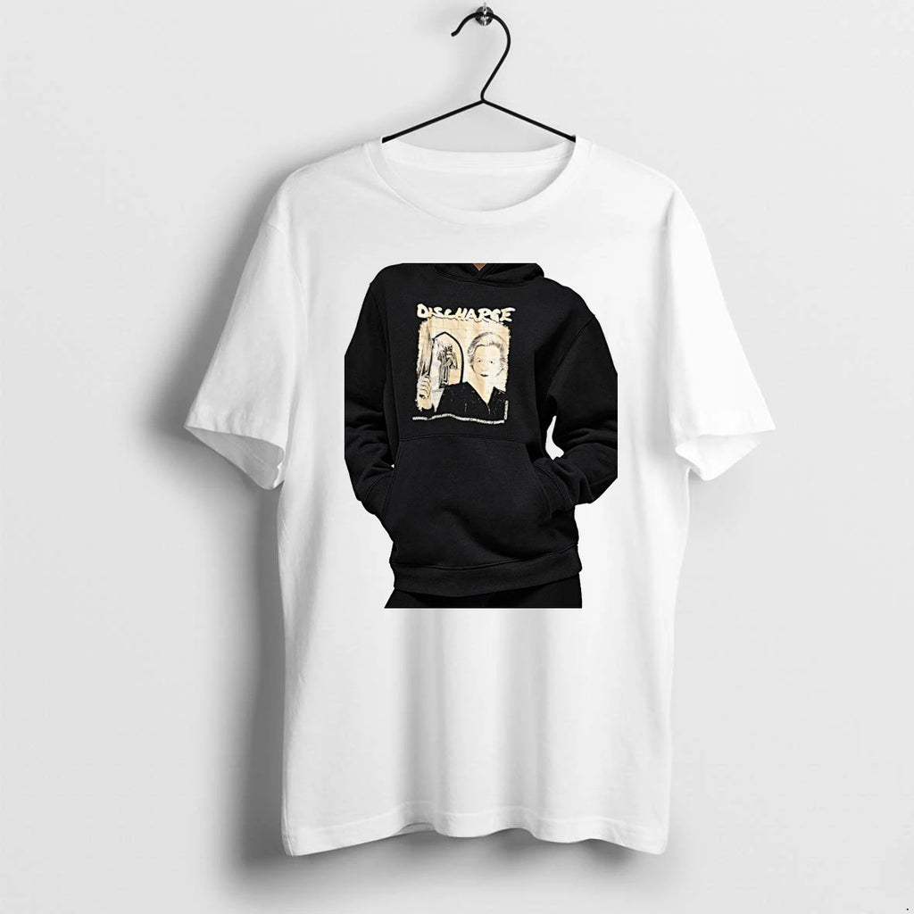 Officials Margaret Thatcher Discharge Warning Her Majestys Government Can Seriously Damage Premium T Shirt