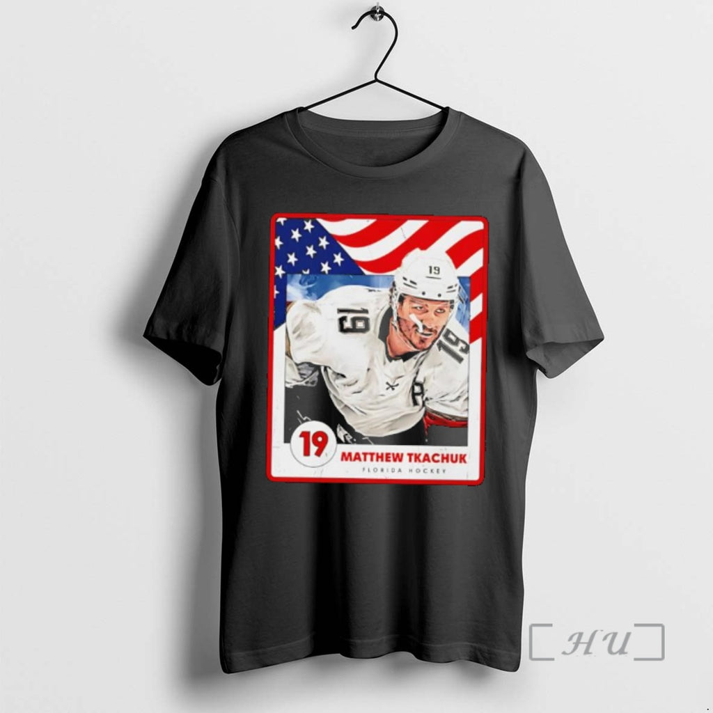 Officials Matthew Tkachuk 19 Florida Hockey American Flag
