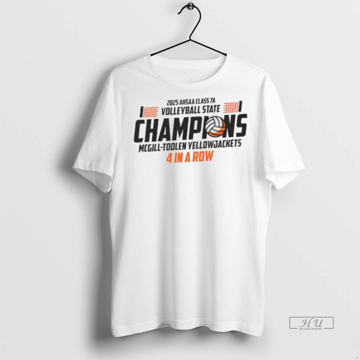 Officials Mcgill Toolen Yellowjackets 2025 Ahsaa Volleyball 7a State Champions Premium Tee Shirt Sweater