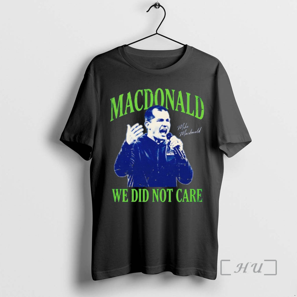 Officials Mike Macdonald We Did Not Care Football