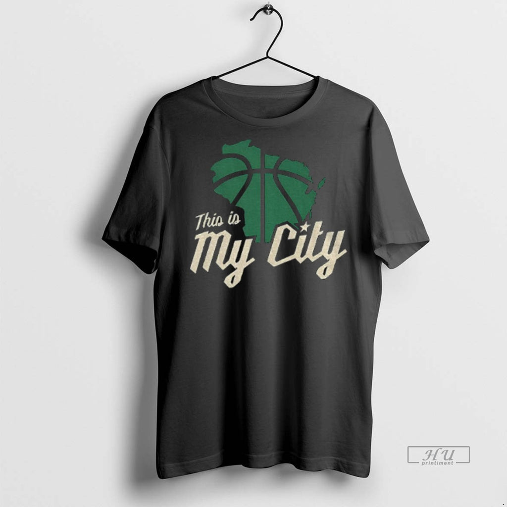 Officials Milwaukee Bucks This Is My City Basketball 2025 Premium Tee Shirt Sweater