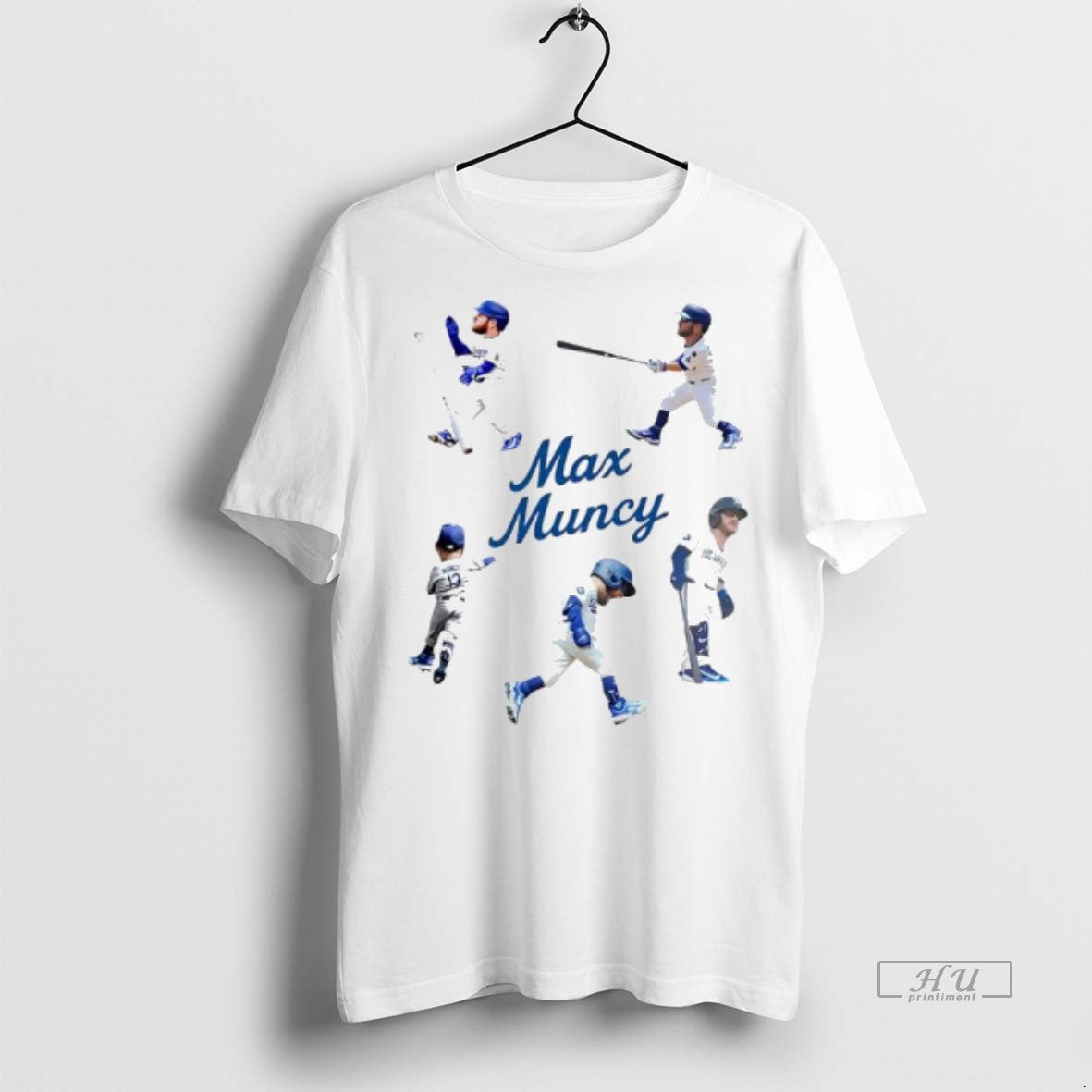 Officials Mini Max Muncy Natural La Graphic Premium Tee Shirt Sweater