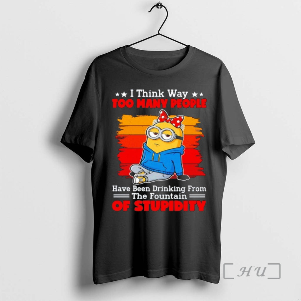 Officials Minion I Think Way Too Many People Have Been Drinking From The Fountain Of