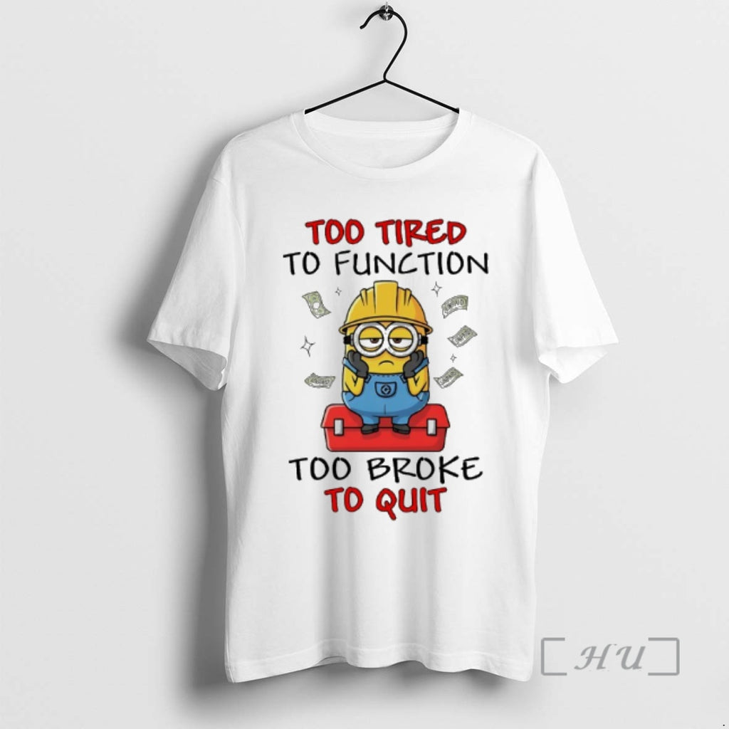 Officials Minion Too Tired To Function Too Broke To Quit