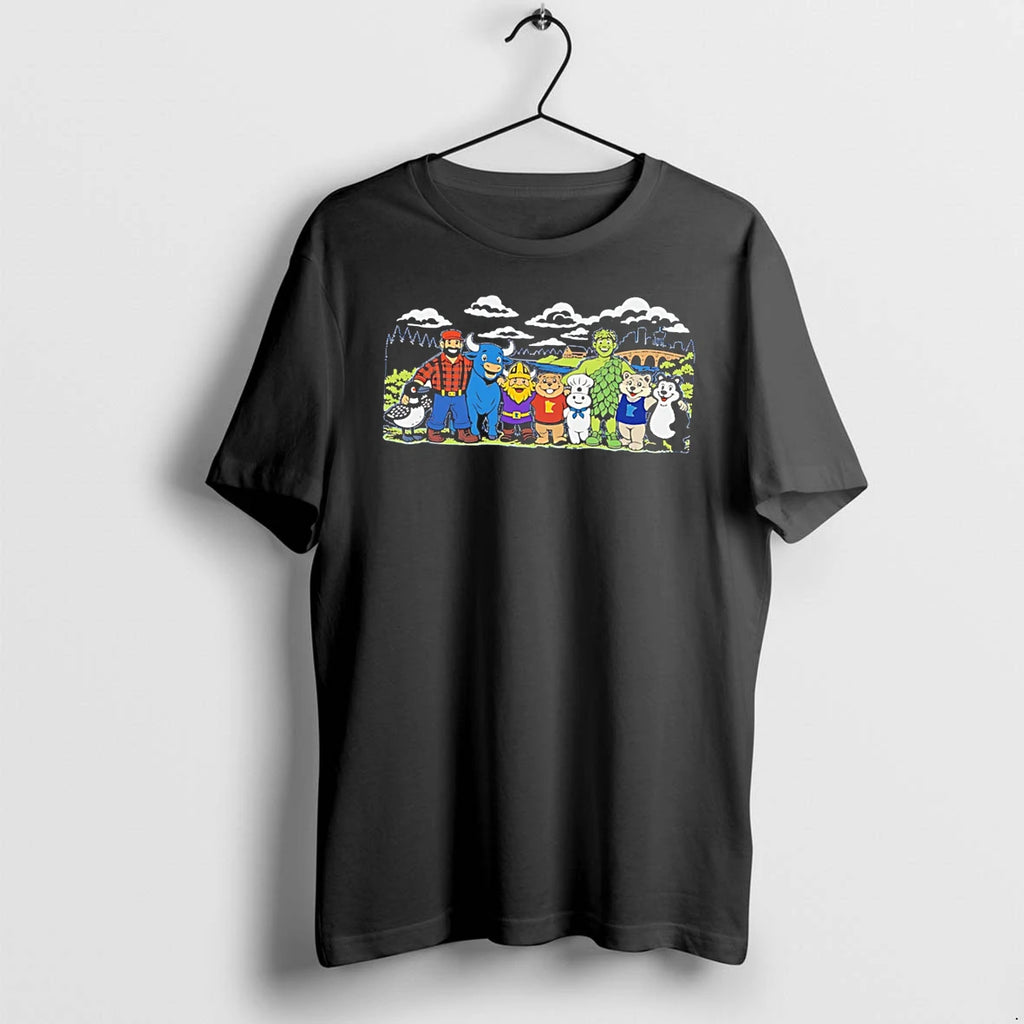 Officials Minnesota Friends Icons Paul Bunyan Babe The Blue Ox Tee Premium T Shirt