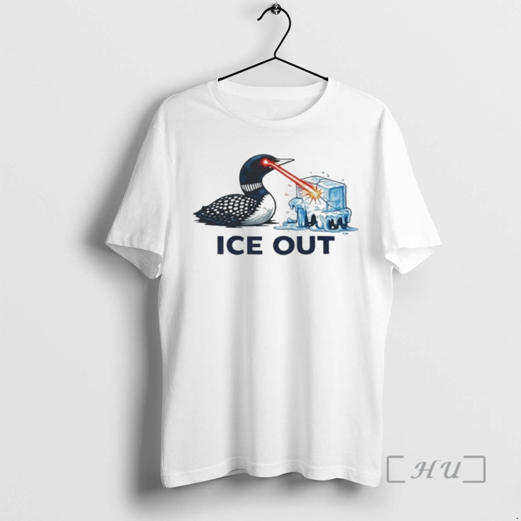 Officials Minnesota Laser Loon Ice Out Protest